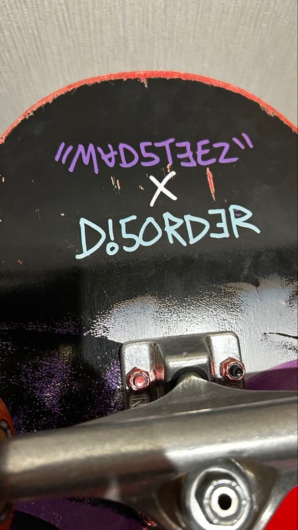 DISORDER(Nyjahブランド)スケートボード 8.0インチ 値下げ可