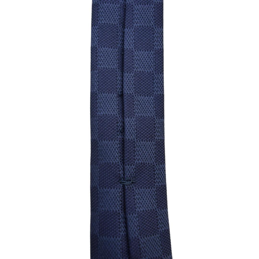 ルイヴィトン LOUIS VUITTON ダミエ柄シルクネクタイ