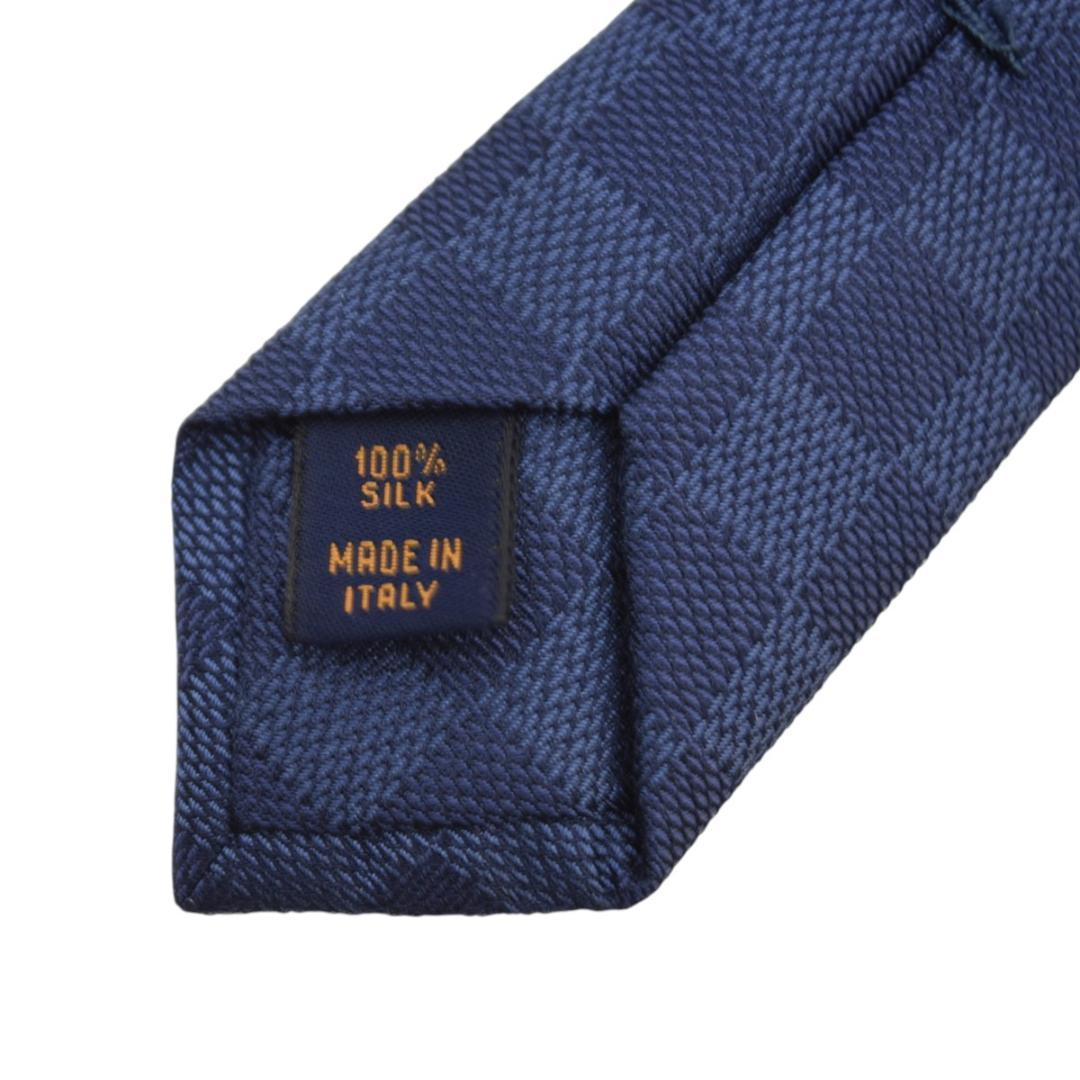 ルイヴィトン LOUIS VUITTON ダミエ柄シルクネクタイ