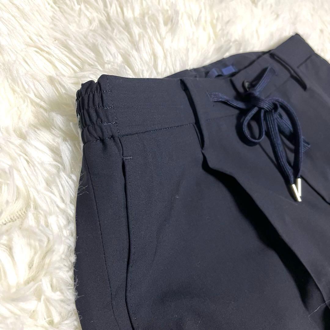 +CLOTHET 春夏秋セットアップ ウール　easy 紺 サイズ1