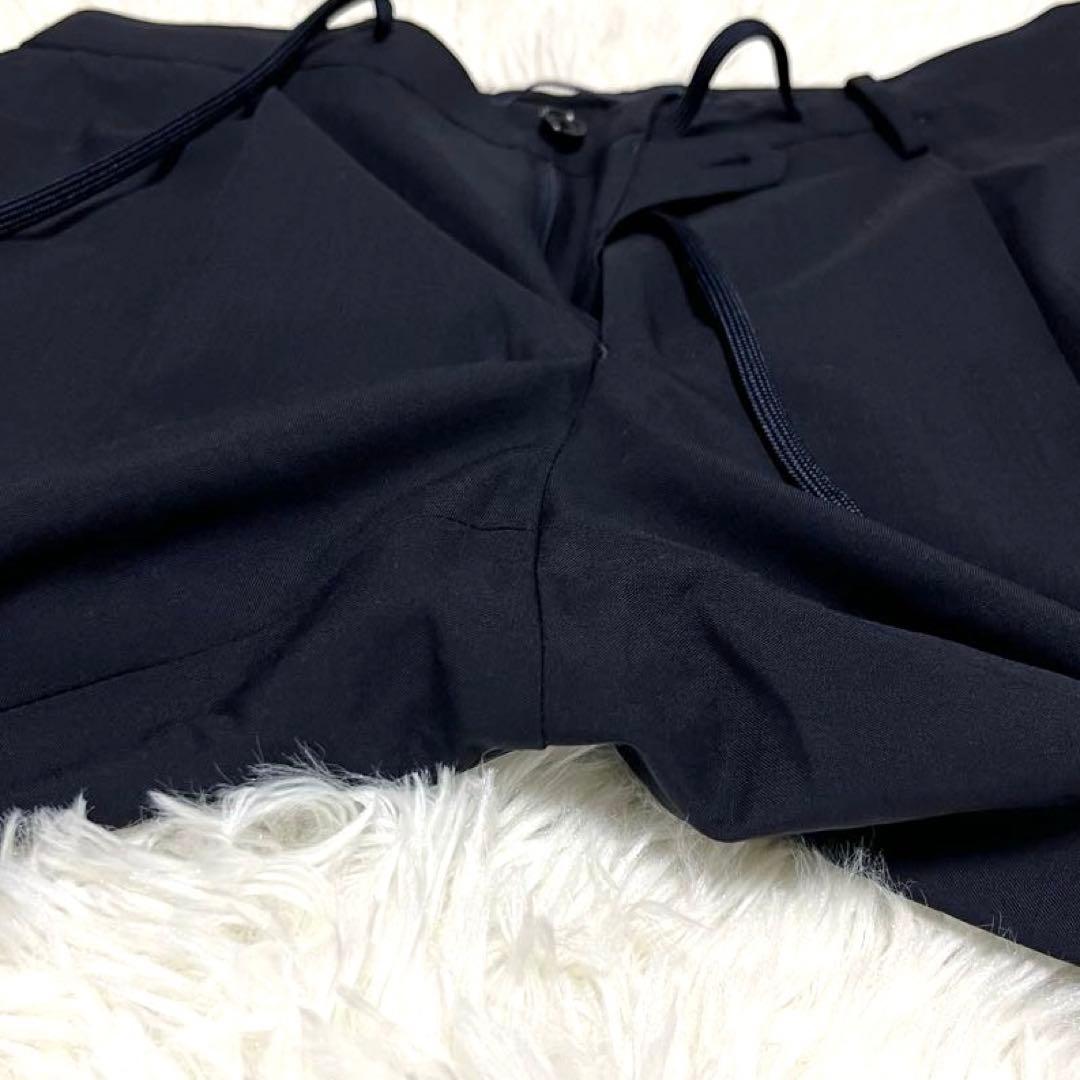 +CLOTHET 春夏秋セットアップ ウール　easy 紺 サイズ1