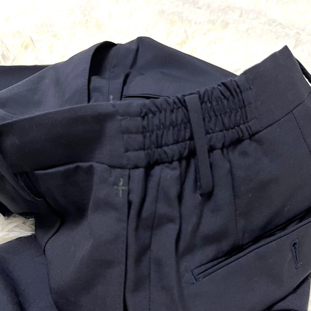 +CLOTHET 春夏秋セットアップ ウール　easy 紺 サイズ1