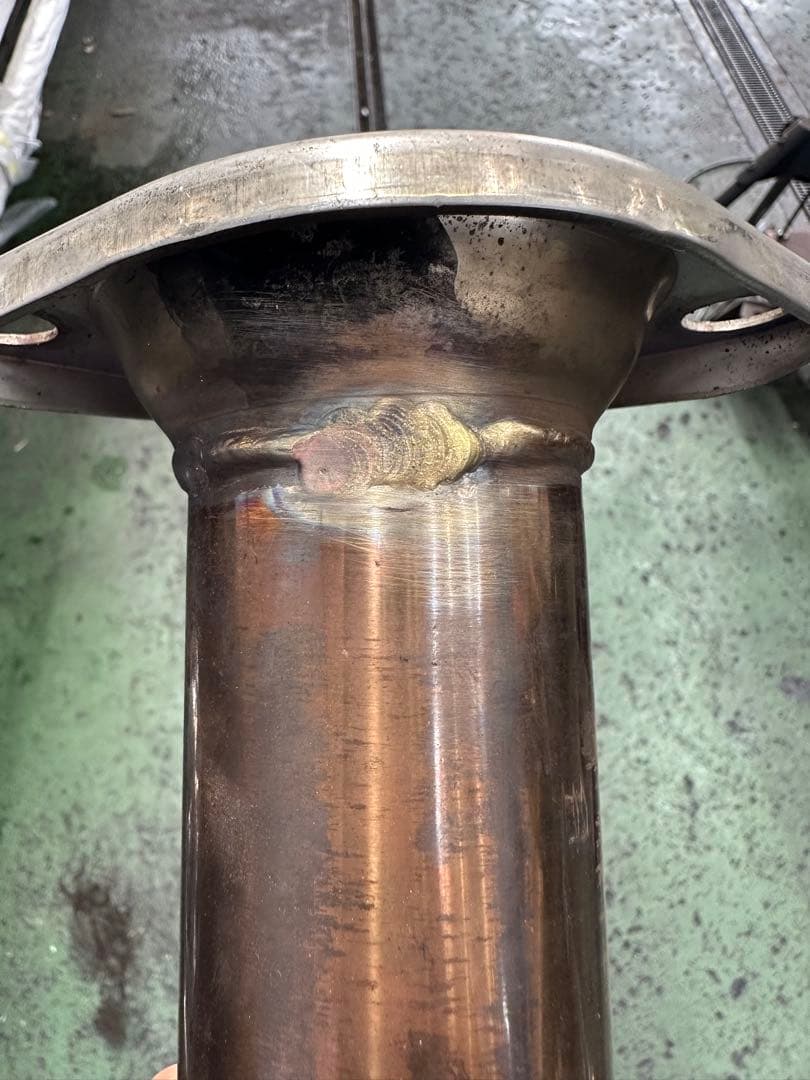 シビックEK9 触媒ストレート