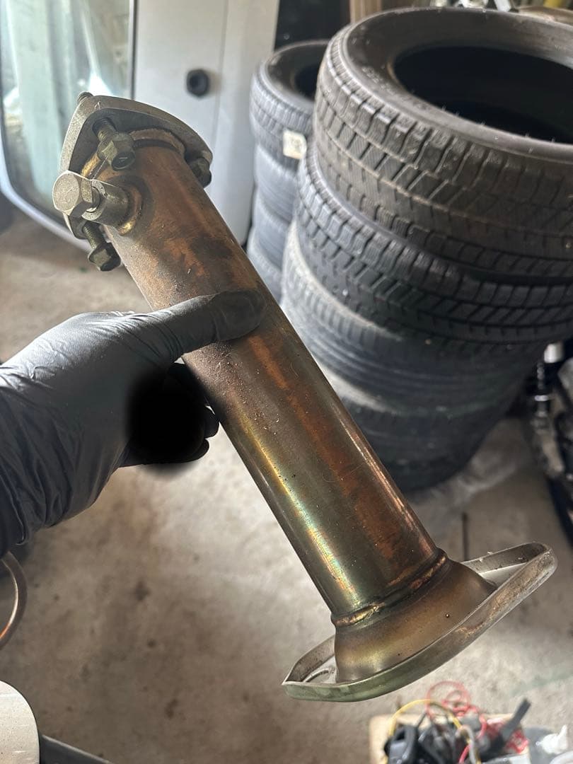 シビックEK9 触媒ストレート