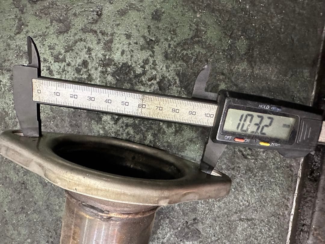 シビックEK9 触媒ストレート