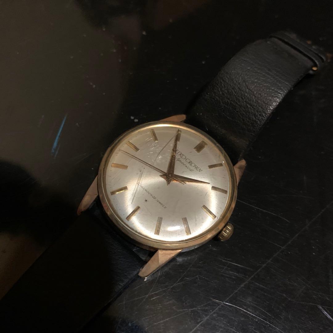 SEIKO CROWN Special 手巻き時計 稼働