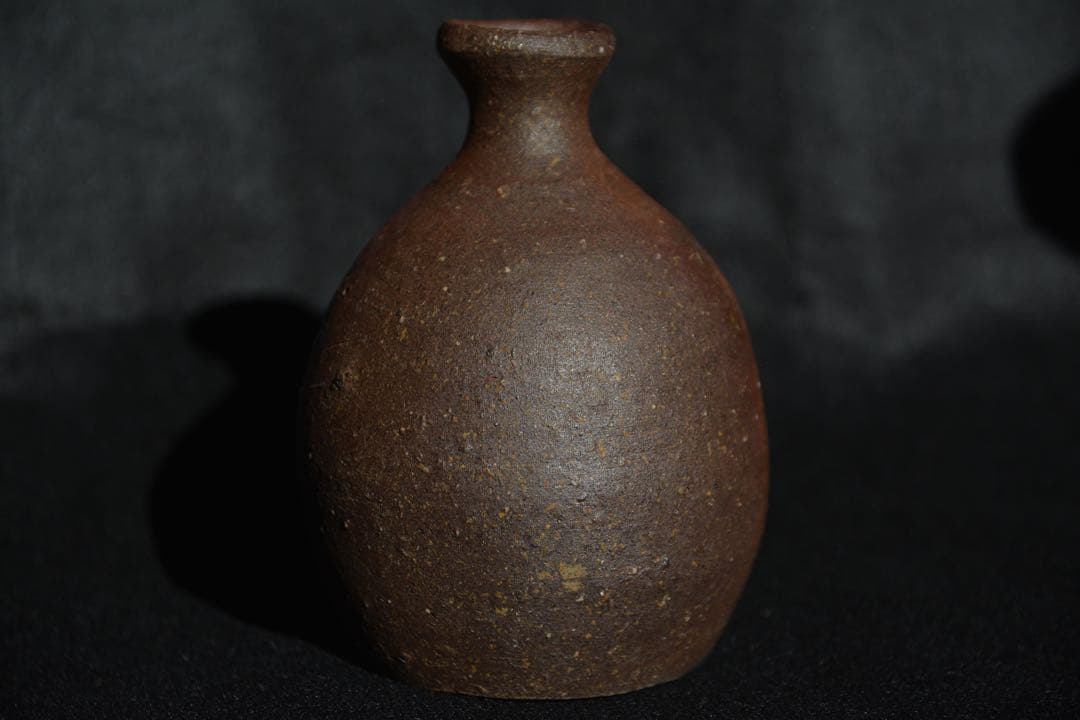 【中村六郎】 備前 酒器揃　徳利　酒呑