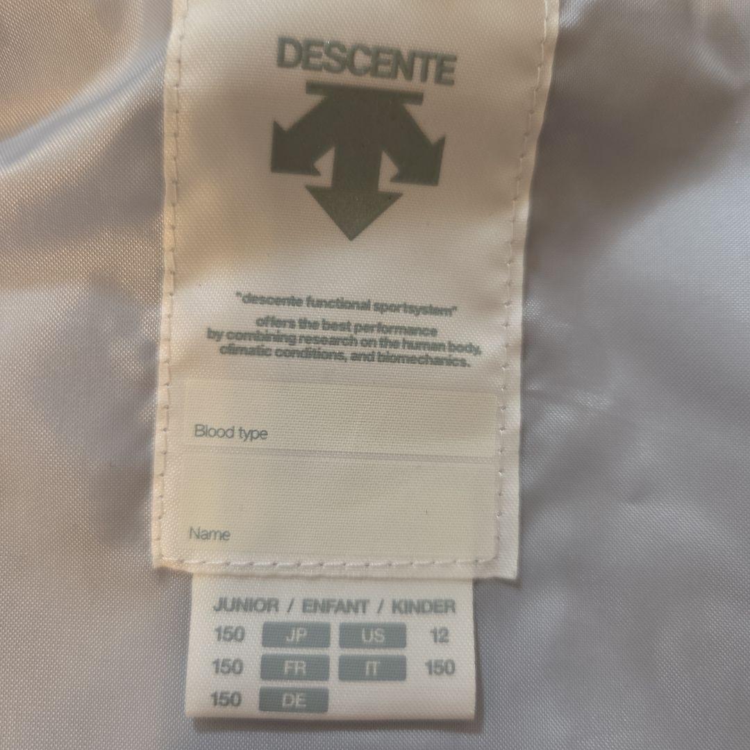 ✨DESCENTE✨150cm 子ども用スキーウェア (ブルー/グレー)