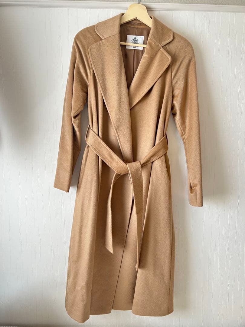 美品 old england カシミア コート キャメル 34