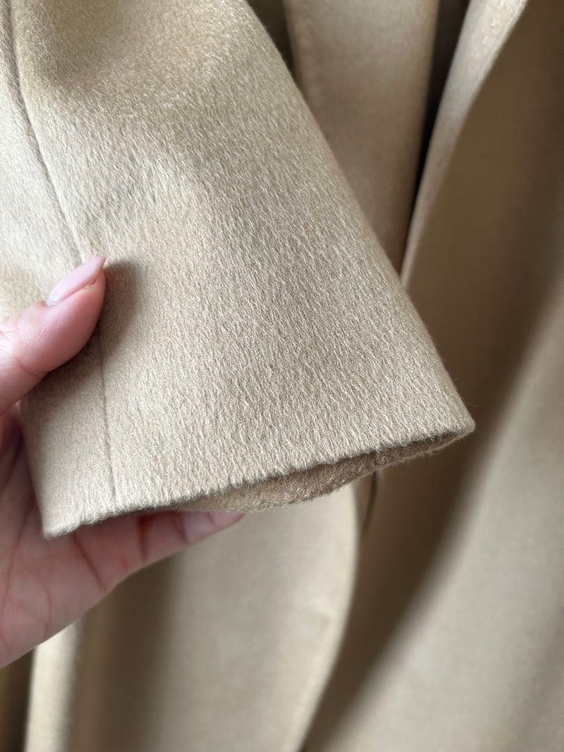 美品 old england カシミア コート キャメル 34