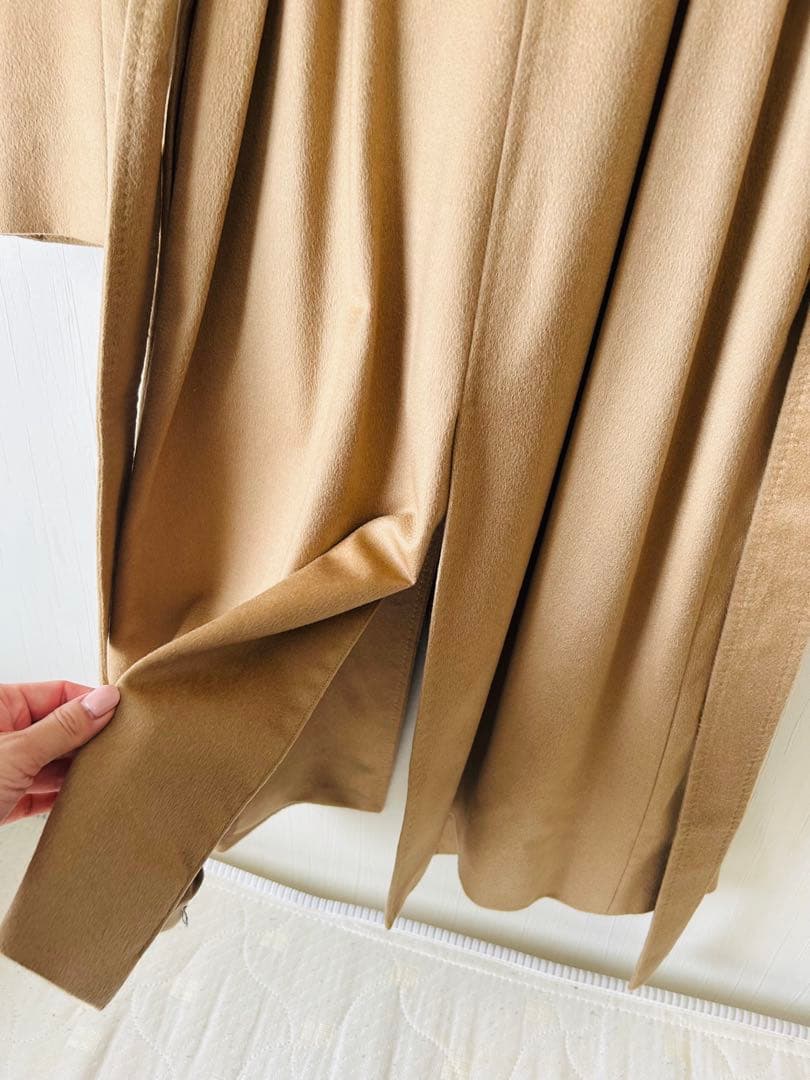 美品 old england カシミア コート キャメル 34