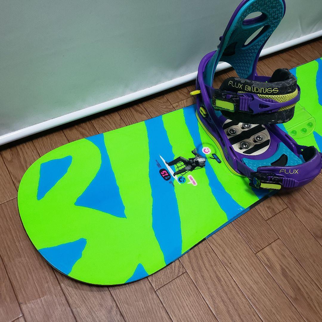 専用 RIDE FLUX 151cm スノーボードセット