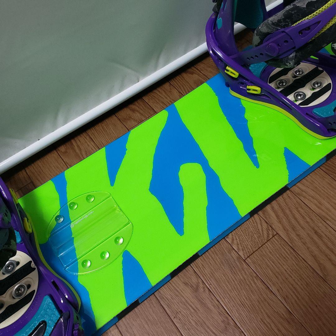 専用 RIDE FLUX 151cm スノーボードセット