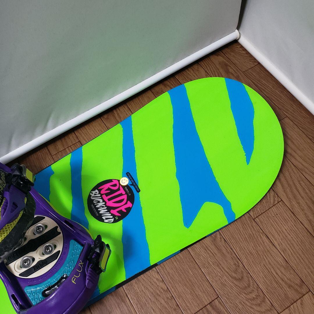 専用 RIDE FLUX 151cm スノーボードセット