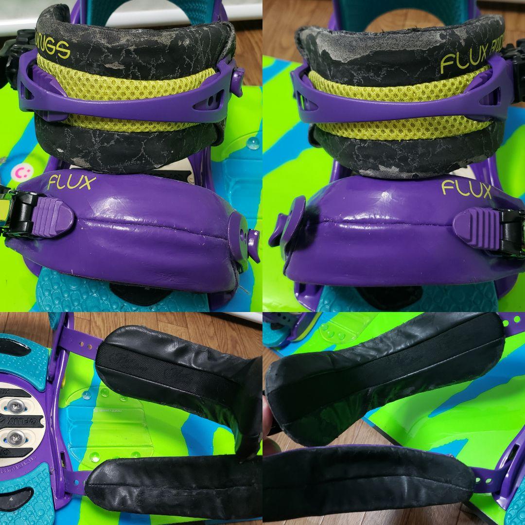 専用 RIDE FLUX 151cm スノーボードセット