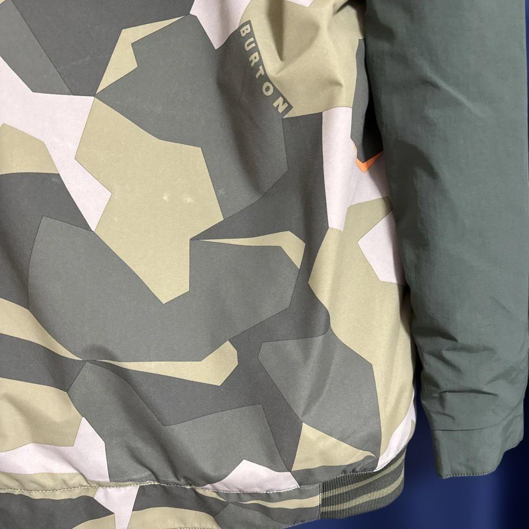BURTON スノーウェア　迷彩　Lサイズ