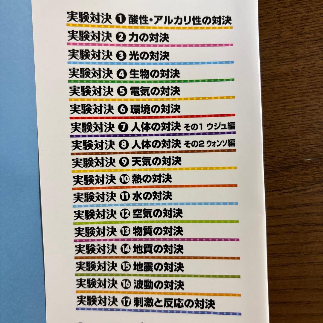 カバー付き破れ無☆22440円実験対決シリーズ　17冊まとめ売り