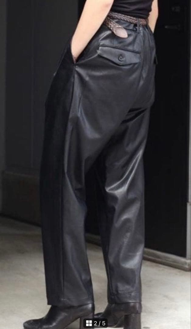 stein レザーパンツ トラウザーズ メンズ M