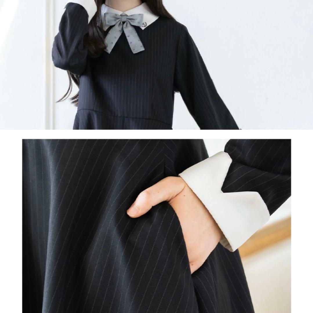 taar様　アリサナ ボレロ ワンピース フォーマル 卒業式 ネイビー 165