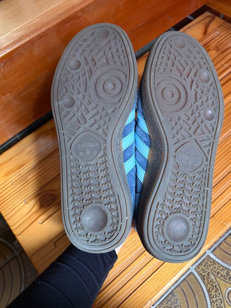 【大人気】Adidas spezial スニーカー　ネイビー　スウェード　24