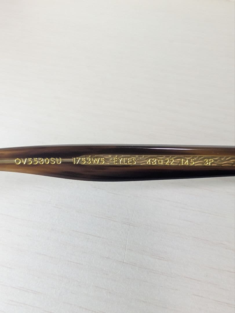 新品未使用 オリバーピープルズ EYLES メガネ 日本製 鼈甲