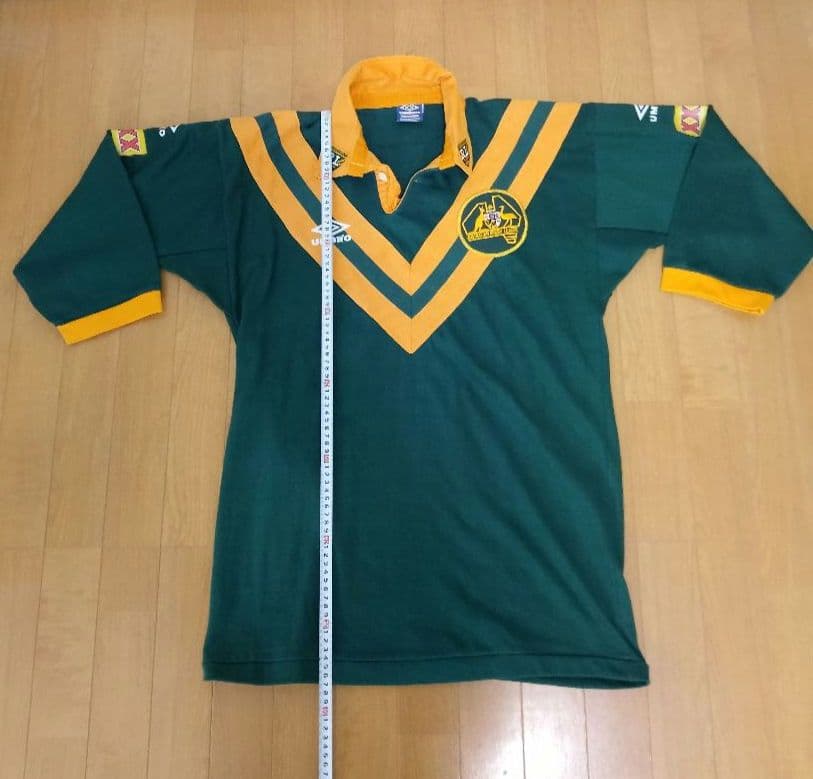 オーストラリア代表（ワラビーズ）ラガーシャツ（未着用品） サイズ「LARGE」