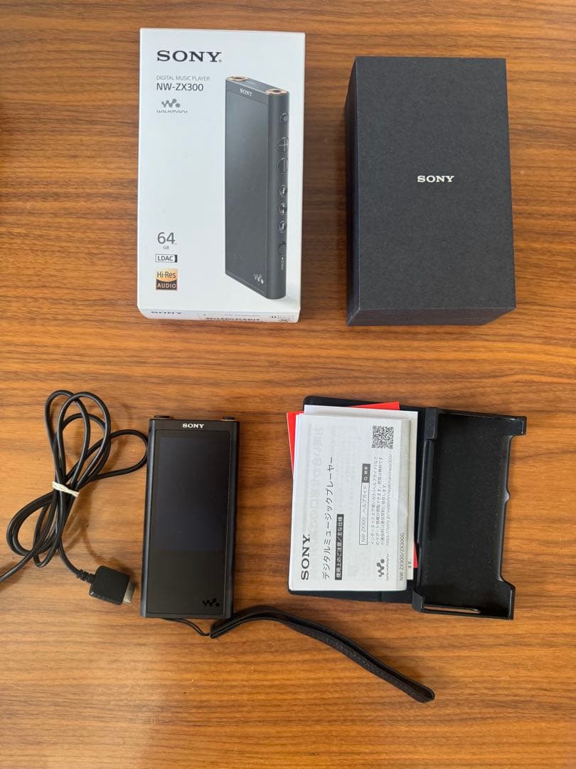 SONY NW-ZX300 64GB デジタルオーディオプレーヤー　ケースＳＤ