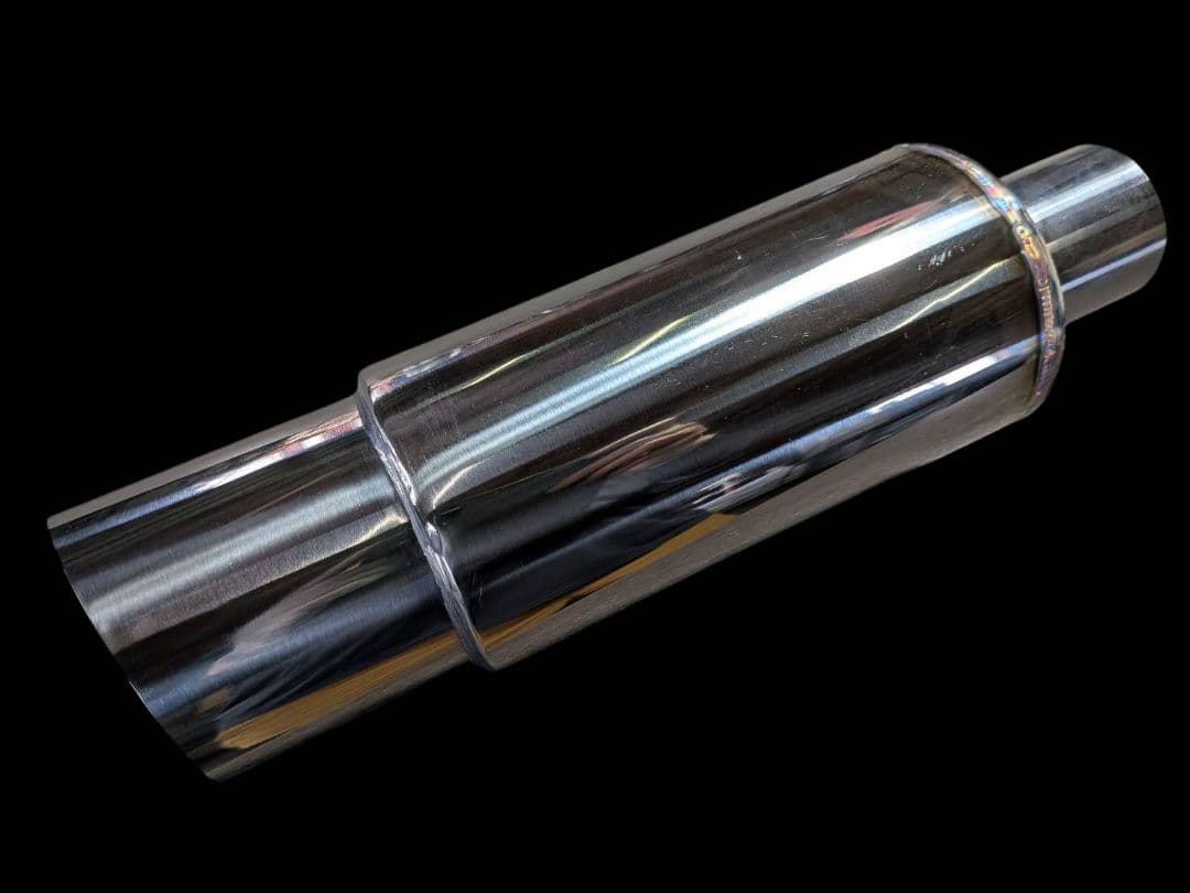 130系マークX！オリジナルストレートマフラー！リアピース砲弾！