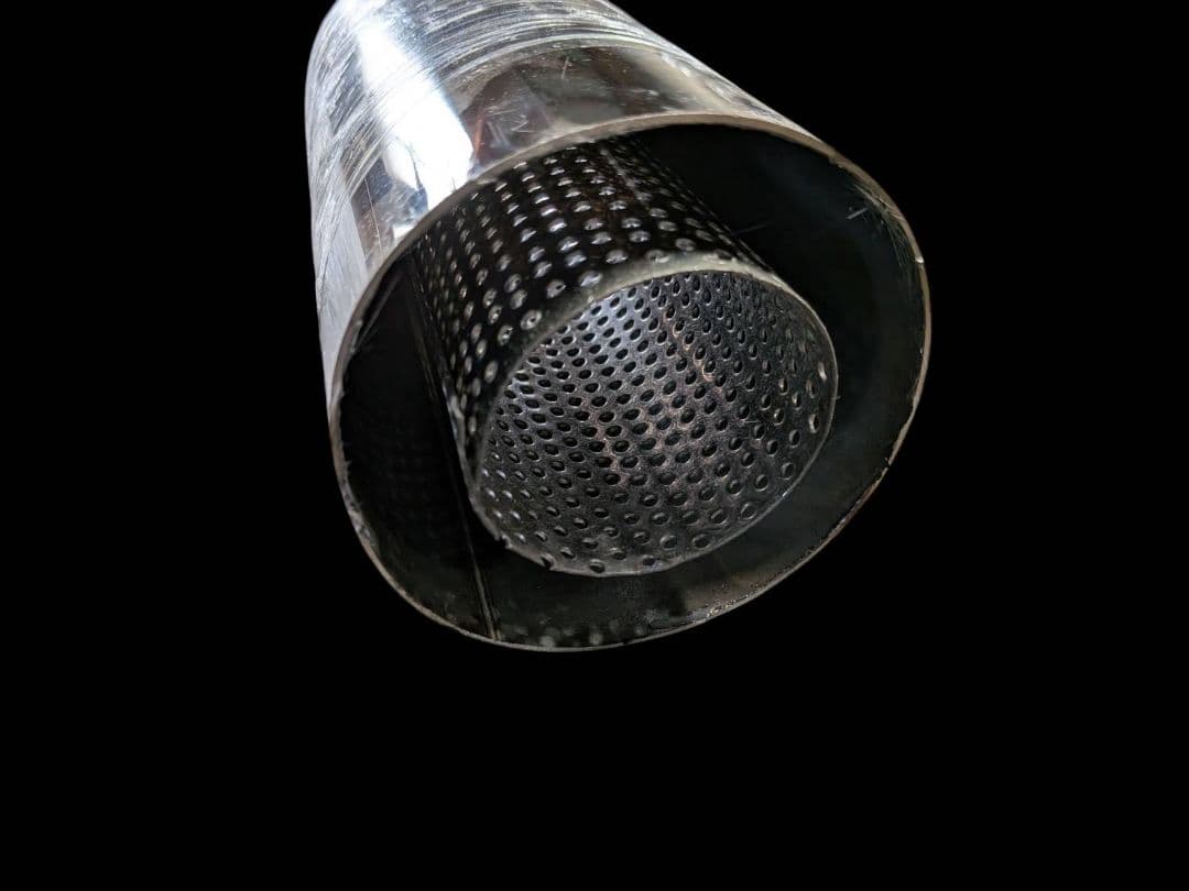 130系マークX！オリジナルストレートマフラー！リアピース砲弾！