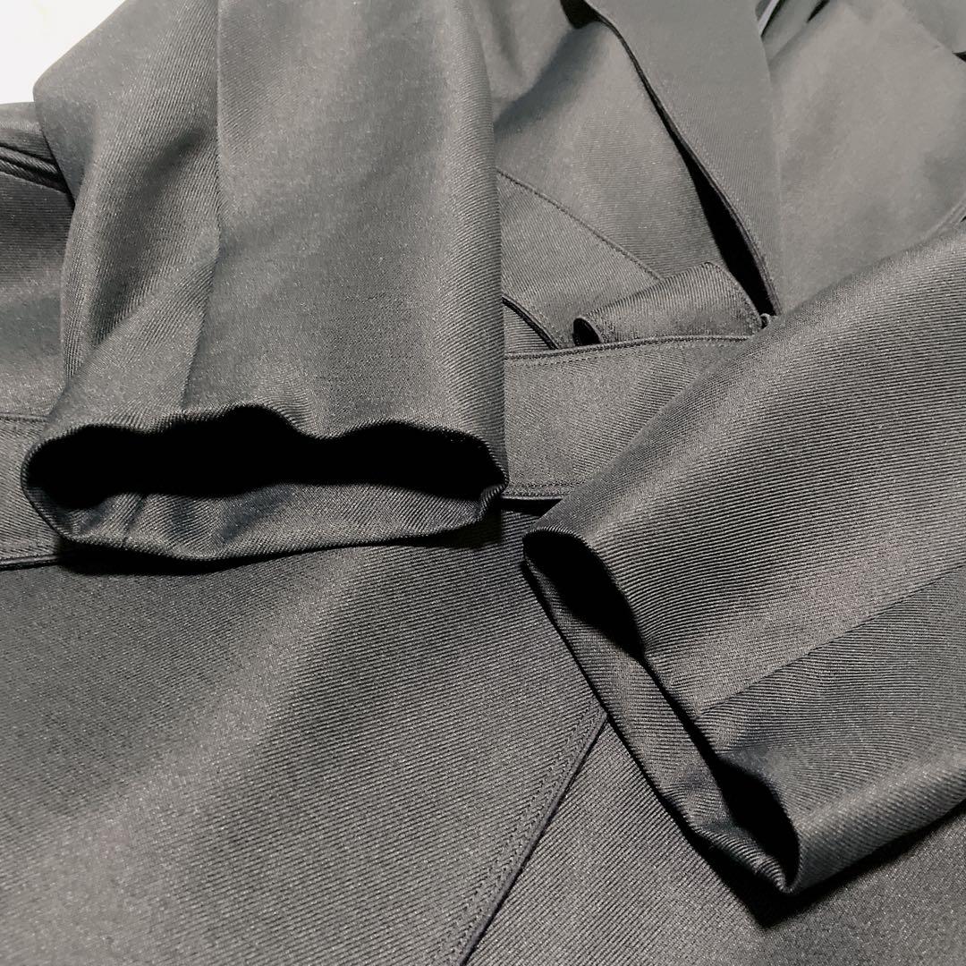 Noble トリプルクロスラフチェスターコート　ネイビー　36サイズ