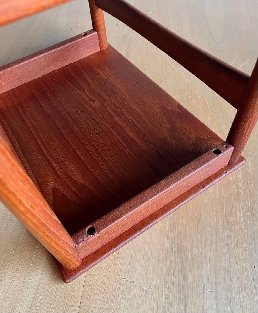 Hans J. Wegner AT40ネストテーブル チーク無垢材 ウェグナー