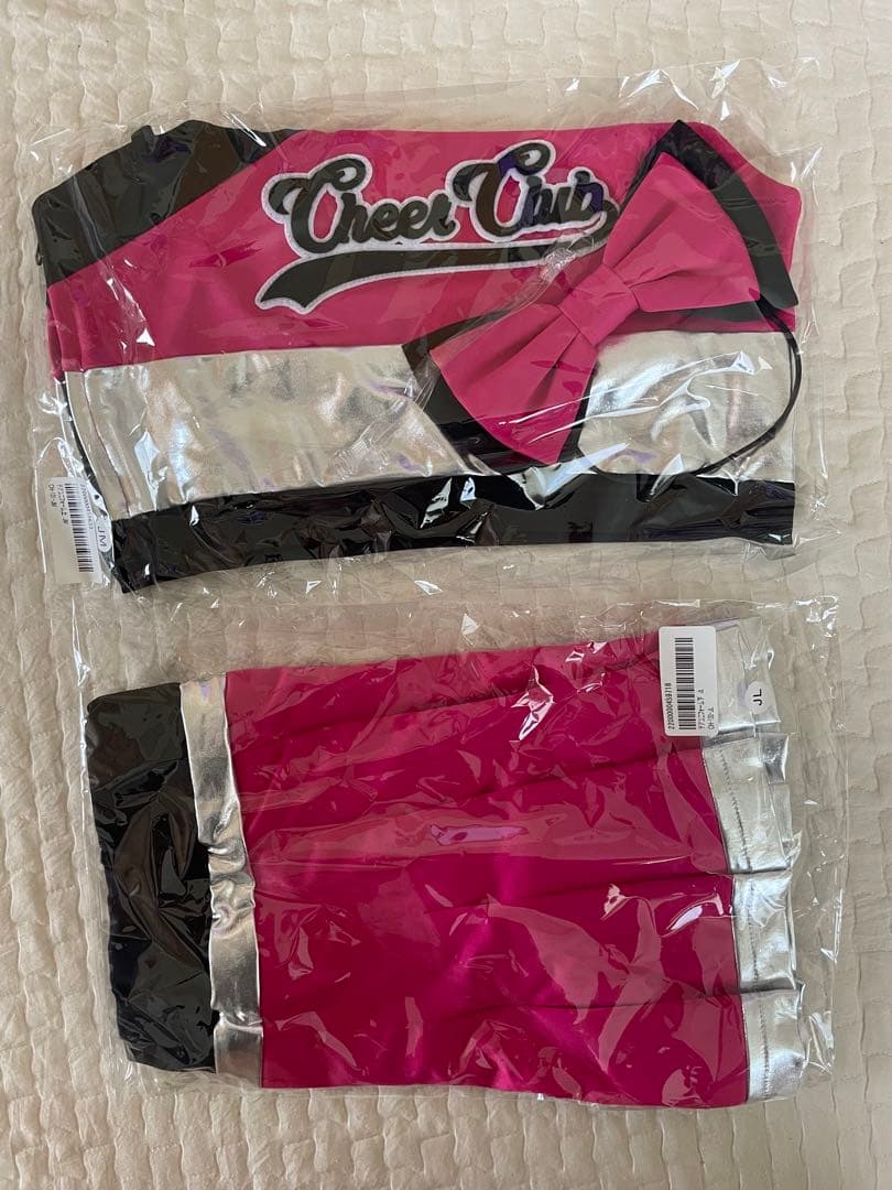 チアリーディングウェアセット チアクラブ ピンク