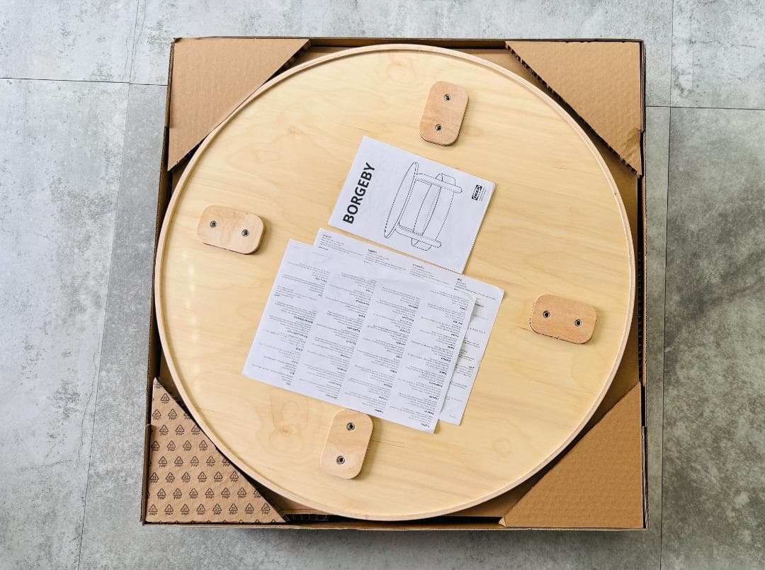 IKEA BORGEBY ボルゲビー コーヒーテーブル　バーチ材