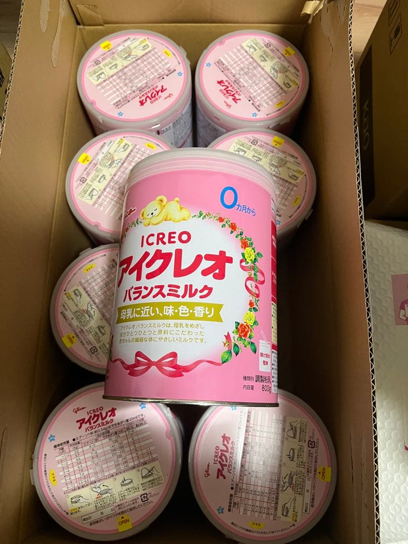 アイクレオ バランスミルク 800g 1ケース（8缶）