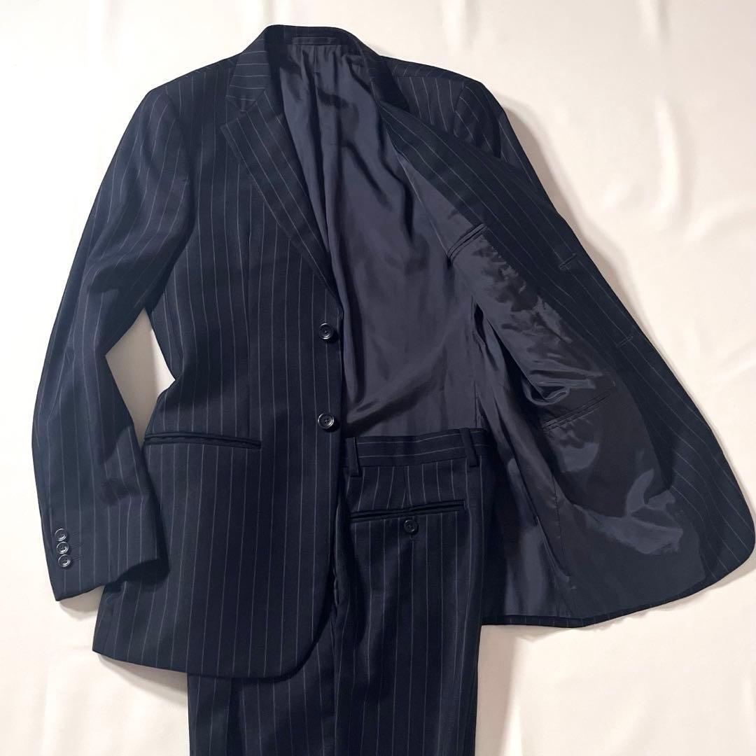 【美品】アルマーニコレツォーニ　スーツセットアップ　カシミヤ混　3シーズン　46