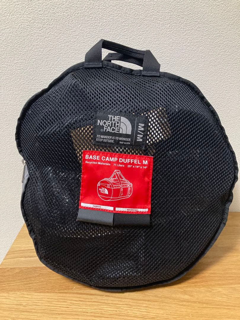 新品タグ付き ザ・ノース・フェイス BCダッフルM 65L 黒 NM82367