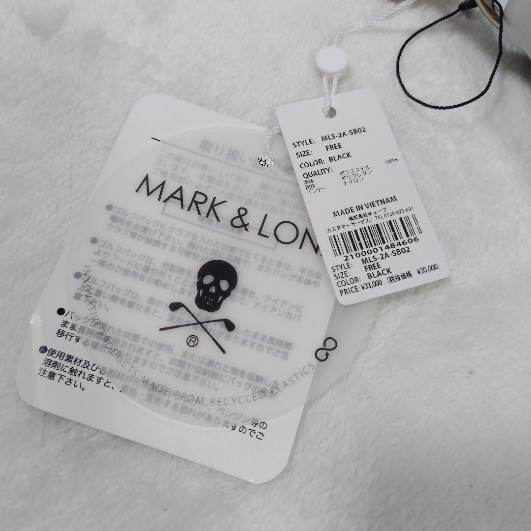 MARK&LONA　クラブバッグ　新品　マークアンドロナ　黒