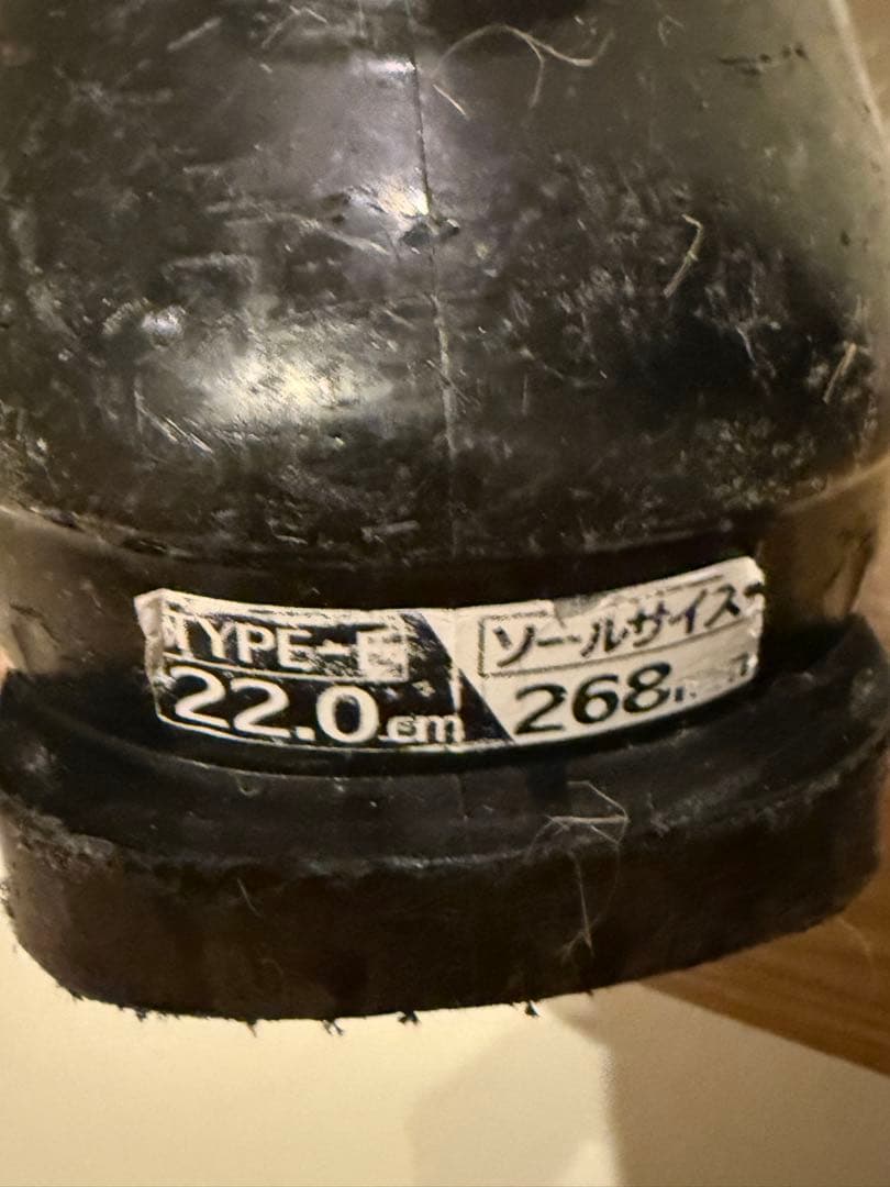 スキー板130cm、ブーツ22cm、ストックセット　ジュニア