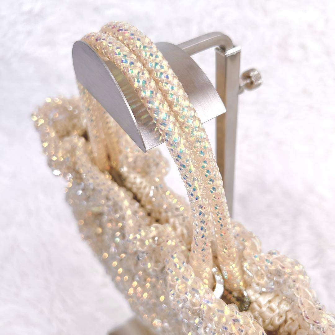 限定カラー✨アンテプリマ グリッター ワイヤーバッグ オーロラ 2WAY