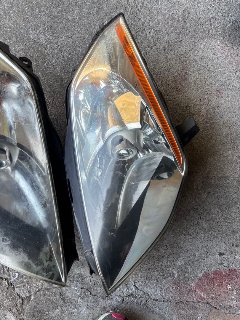 最終値下げ!!(動作確認済み)z33 前期 純正ヘッドライト 左右セット