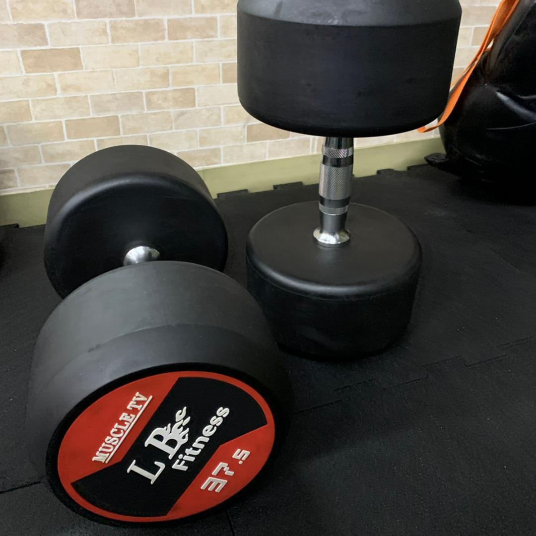 ラバー ダンベル 40kg × 2個 セット