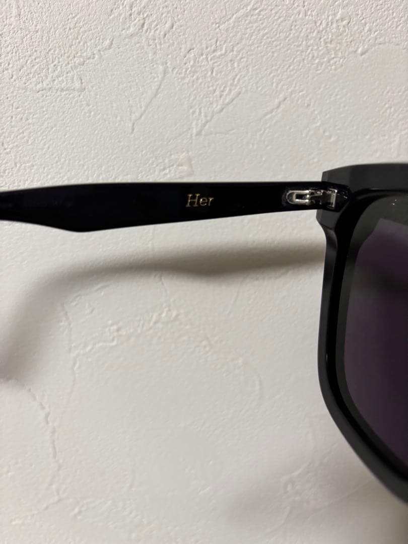 GENTLE MONSTER HER ブラック サングラス
