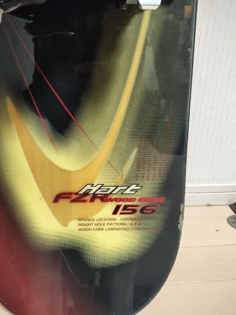 【高校2年生】Hart スノーボード バインディングセット