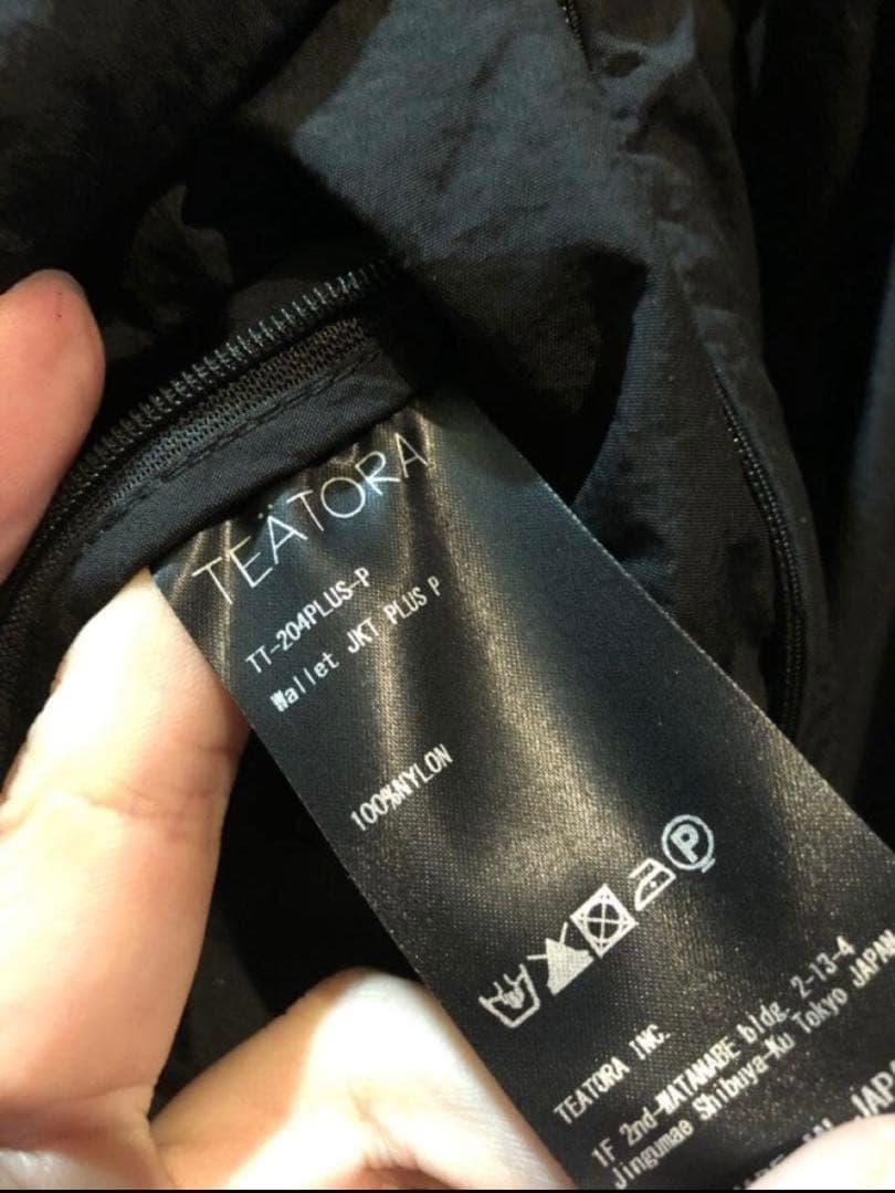 TETORA テアトラ Wallet JKT PLUS P ナイロンジャケット