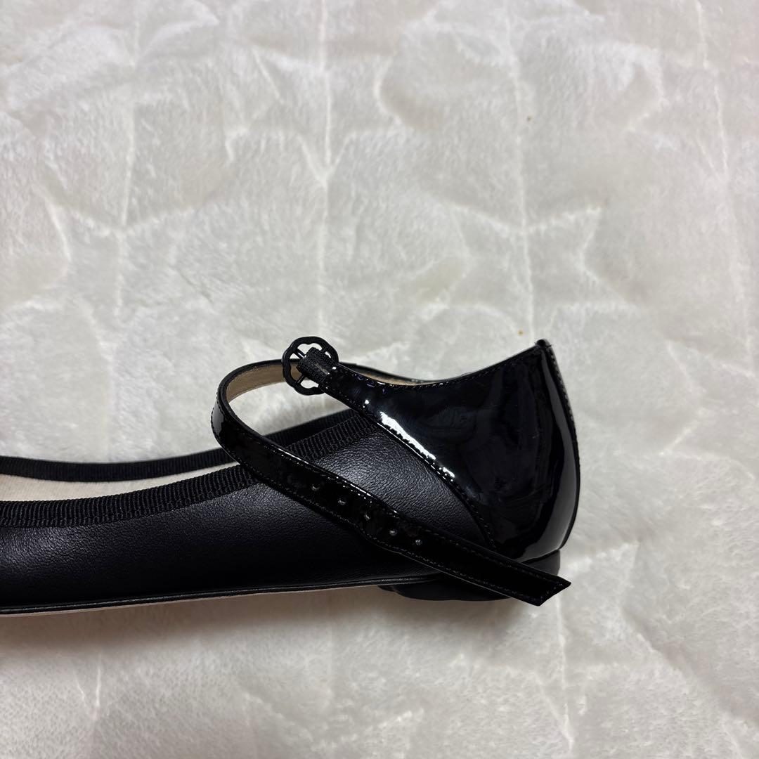 repetto レペットCLEMENCE フラット　バレエシューズ　39.5 黒