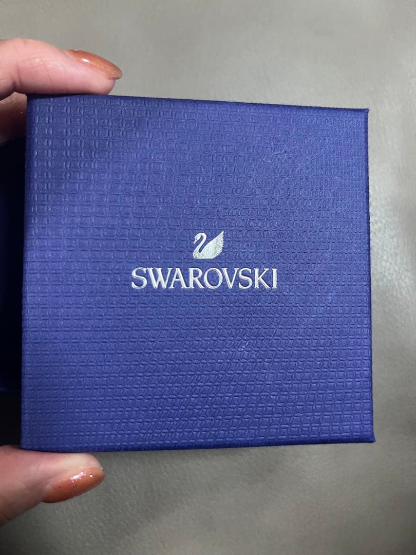 【スワロフスキー】Una ネックレス, クローバー, ピンク