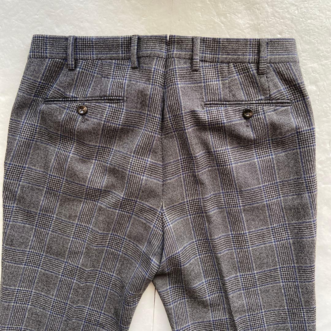 極美品　秋冬　GERMANOジェルマーノ　1プリーツスラックス　ジャケパン