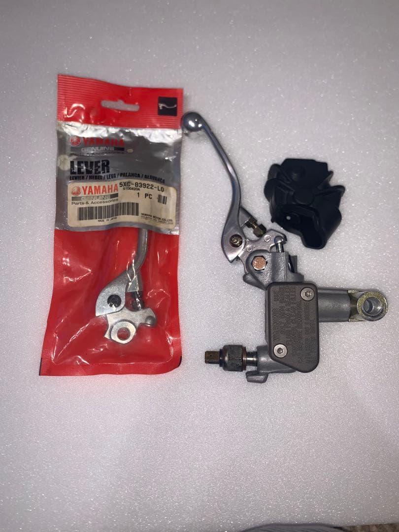 YZ250F用 ブレーキマスター とブレーキレバー