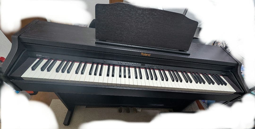 【しろ】【送料無料】Roland 電子ピアノ RP401R 2014年製