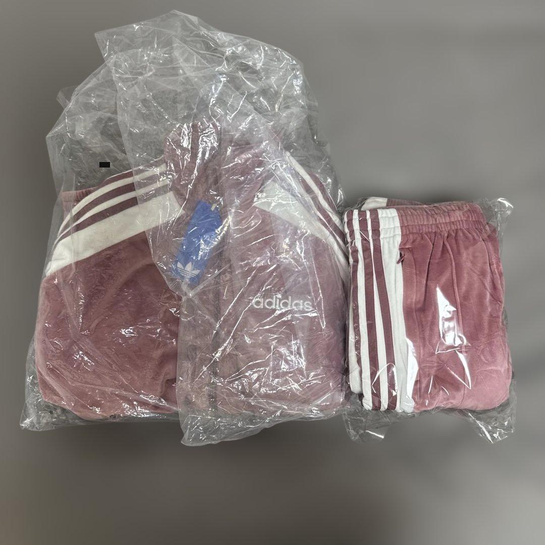 adidas Originals ピンクセットアップ Lサイズ 即完売商品